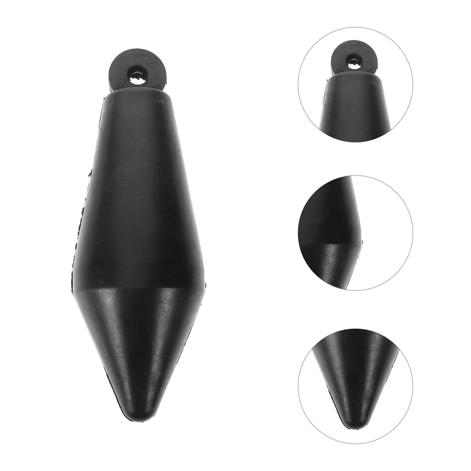 HOMEMAXS Boat Bumper for Docking Key Front Corner Protector Man Black ...