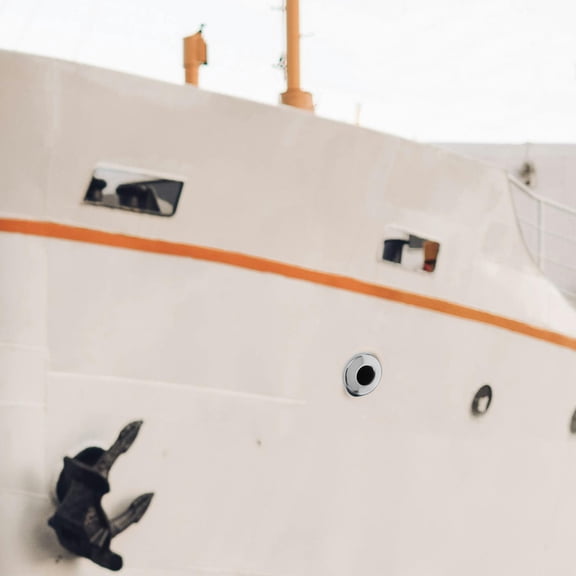 HOMEMAXS Boat Scupper Drain Valve Thru-Hull Connector For Marine Vessels Reliable Water Drainage Exhaust Valve Kayak Draining Plug Speedboat Part Fitting For Boat Floor Drain Through Hull Kit