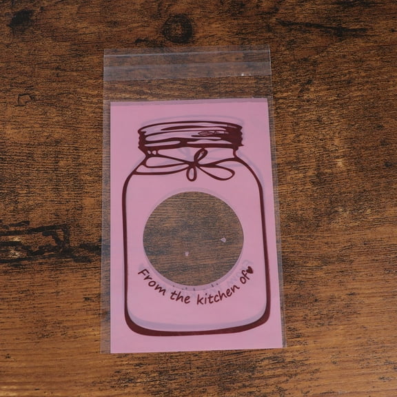 HOMEMAXS Bottle Pattern Self Sealing Plastic Bags for Storage Use Made of Premium Food Grade Material 300pcs