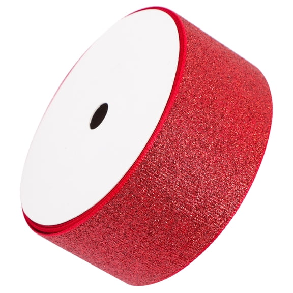 HOMEMAXS  Bow Making Ribbon Party Wrap Ribbons Wedding Decorations Red