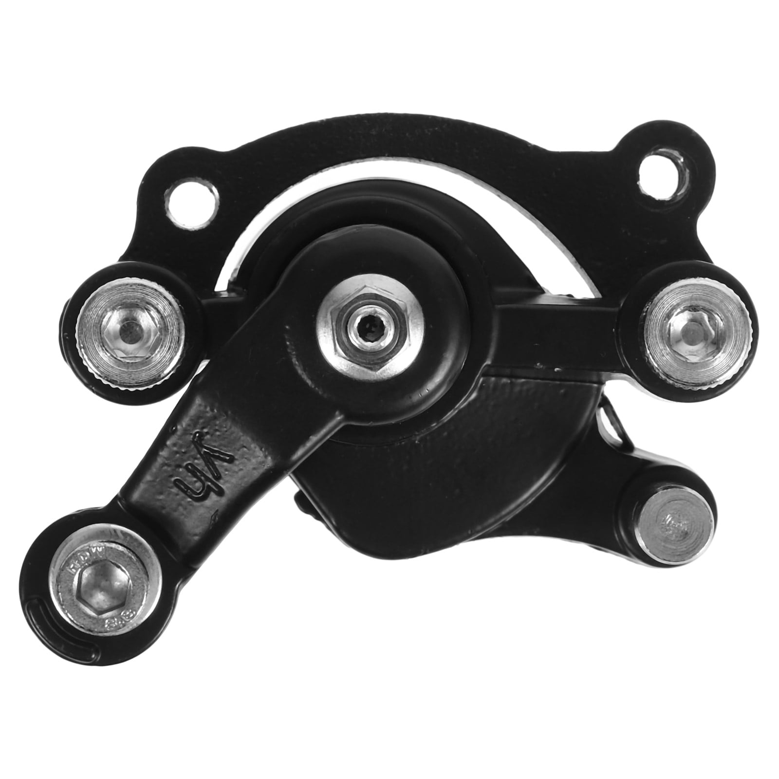 HOMEMAXS Brake Caliper Brake Disc Plate Dirt Bike Rear Disc Brake Caliper Kit For Scooter ATV (Left)