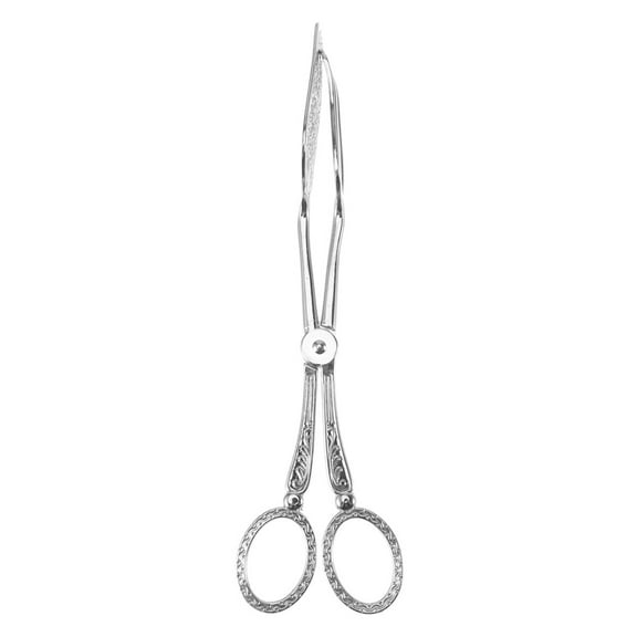 SILENRADAWN Rust Proof Zinc Alloy Salad Tong with Comfortable Handle for Home Party and Restaurant Use
