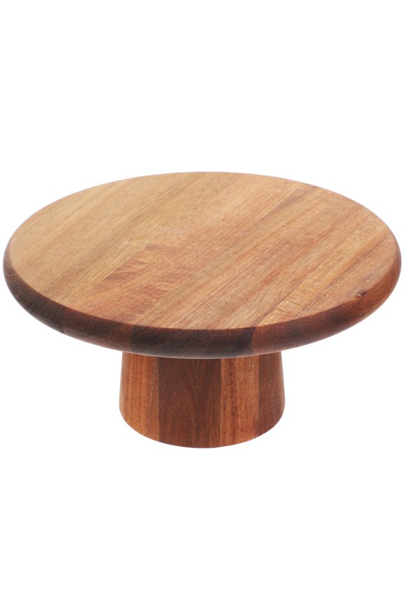 Fruit Storage Tray Wood Round For Hotels 1Pack