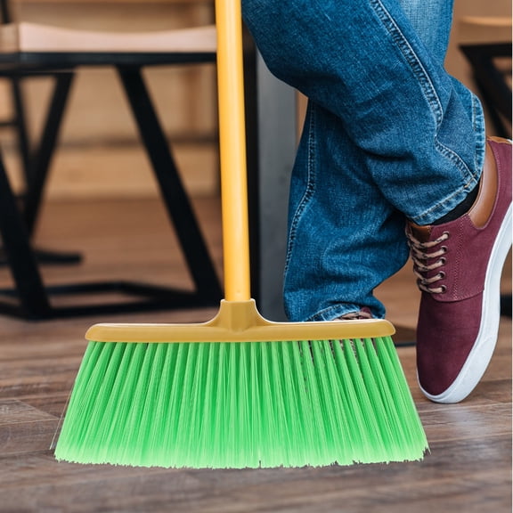 BEADCEST Plastic Broom Head Green 1Pcs 12.6x5.9x1.6In