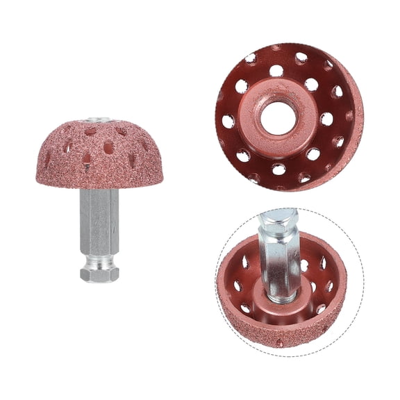Minkissy Car Tire Repair Wheel Polishing Wheel Tungsten Steel Alloy 1 Set