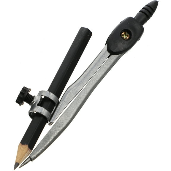 HOMEMAXS Bulk Math Compasses Geometry Shiny Plating Drafting Student