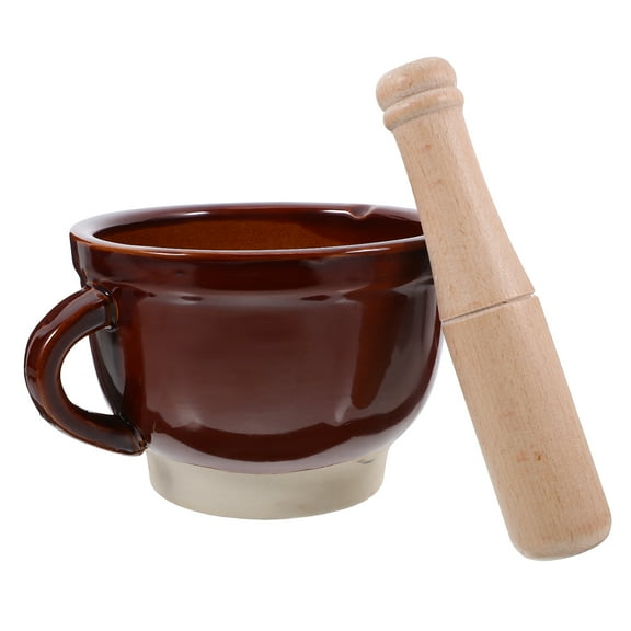 Butter Churner Mashed Garlic Bowl Rosemary Powder Grinder Heavy-duty