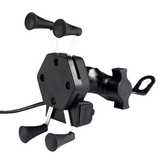 HOMEMAXS C Mobile Phone Holder Motorcycle with Long-lasting Durability