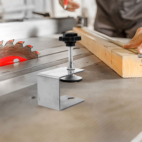 Cabinet Clamps Installation Clips Vice Mounting Work Silver
