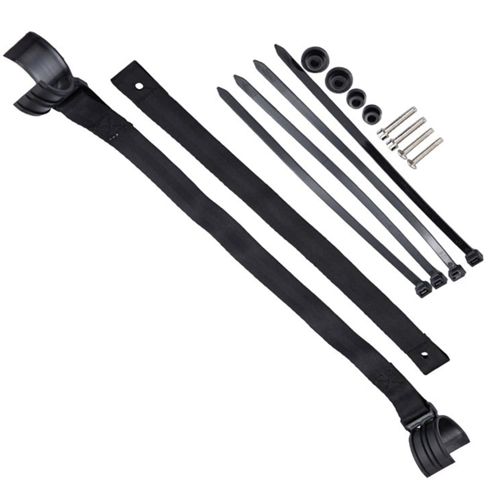 HOMEMAXS Cable Zip Ties Traction Band for Car Motorcycle Wheel Luggage Rack Straps Black
