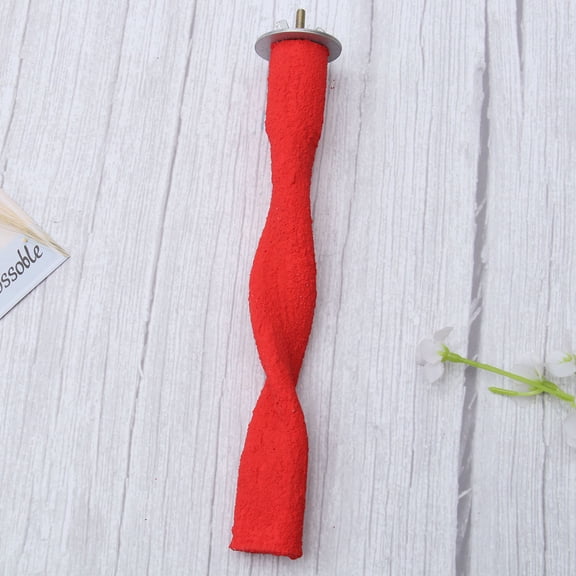 HOMEMAXS  Cage Sanded Perches for Large Parrots Scrub Stick Stand Bird Play