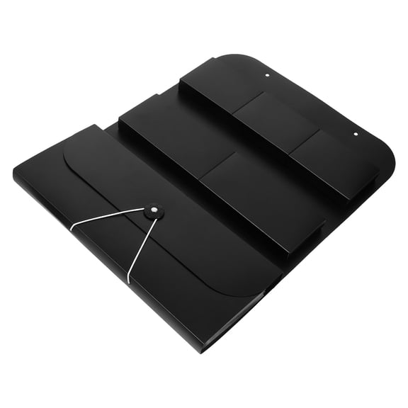 HOMEMAXS Calculator Phone Case Hanging Pocket Organizer Office Black