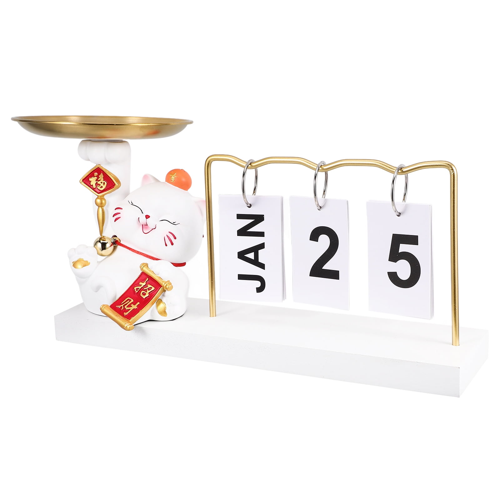 HAMPPLIES Wood Desktop Accessory Friends Aesthetic Desk Calendar 1Pack ...