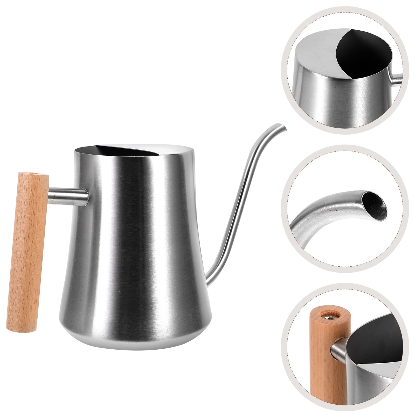 HOMEMAXS Cans Stainless Steel Kettle Sturdy Watering Pot Home Gardening ...