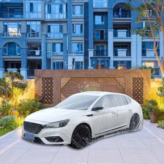 HOMEMAXS Car Cover Outdoor Car Body Cover Car Exterior Rain Cover Car Protector