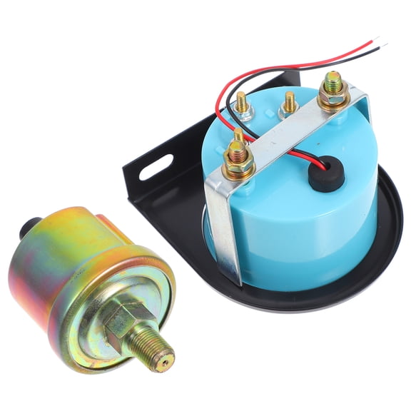 HOMEMAXS Car Oil Pressure Gauge Hand Vacuum Pump Tire Valve Cap Engine Liner