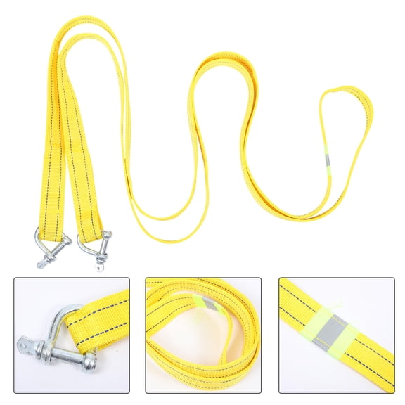 Minkissy Car Trailer Towing Rope Pull Strap Polyester 1Pcs