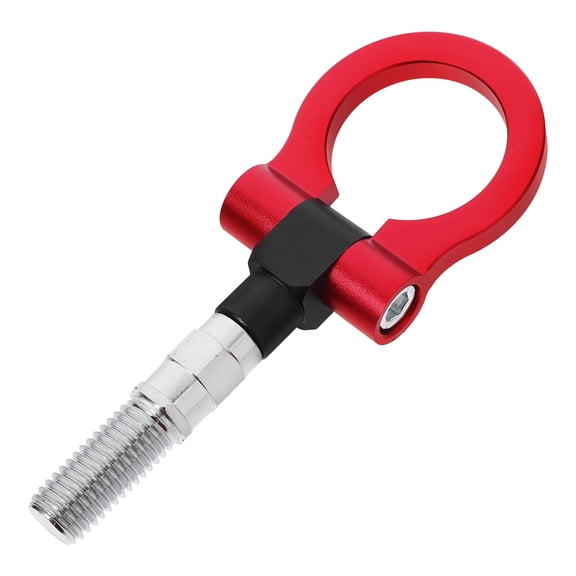 RUNROTOO Tow Hook for Car Pulling Red 1Pcs 7.2x2.9x0.9In