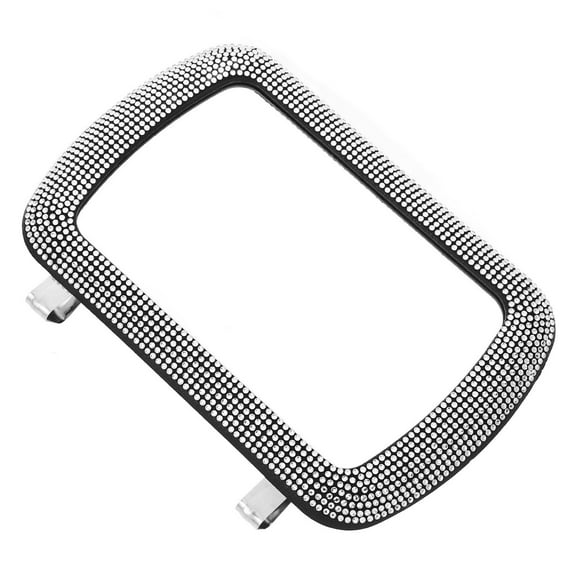HOMEMAXS Car Visor Mirror Rhinestone Car Clip On Vanity Mirror Sun Visor Makeup Mirror