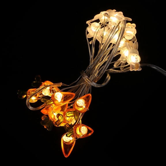 Minkissy Electric Holiday Lights Plastic Illumination Families Indoor Outdoor Use 1 Set