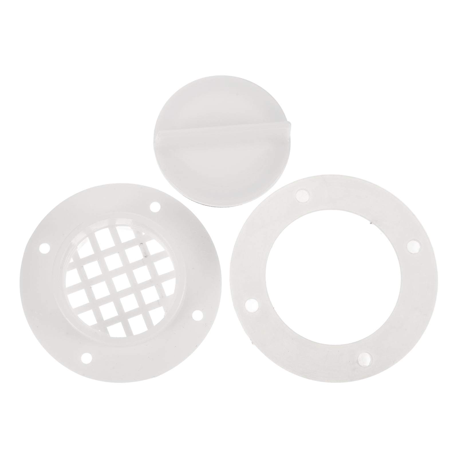 HOMEMAXS White Nylon Boat Scupper Valve for Efficient Drainage and ...