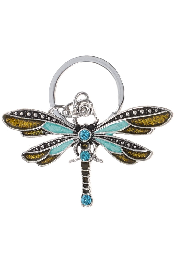 Chain Swan Dragonfly Keychain Unique Gift Premium Materials Man