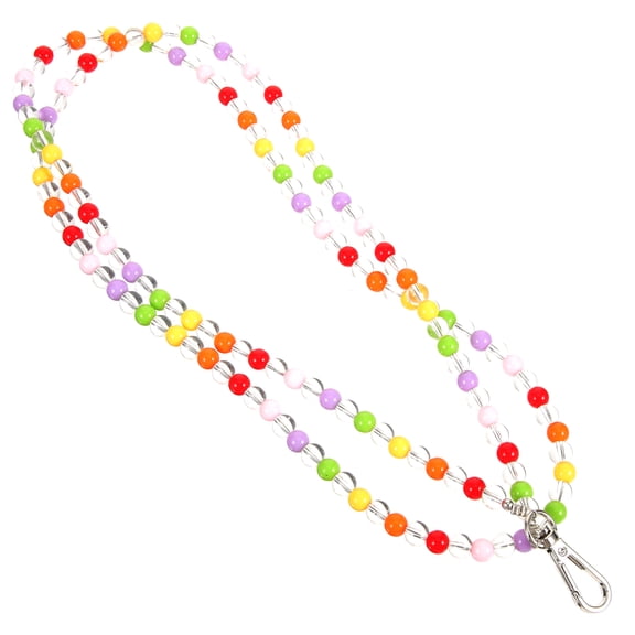 jojofuny Phone Charms Beaded Multi 1Set 0.2x23.6in