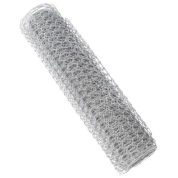 Galvanized Iron Chicken Wire Fence net for DIY Silver Lightweight Durable 70 Characters