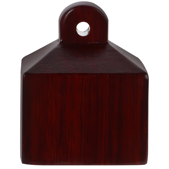 HOMEMAXS Wooden Chinese Seal Pendant Stamp Blank for Painting Art Supplies and Crafting