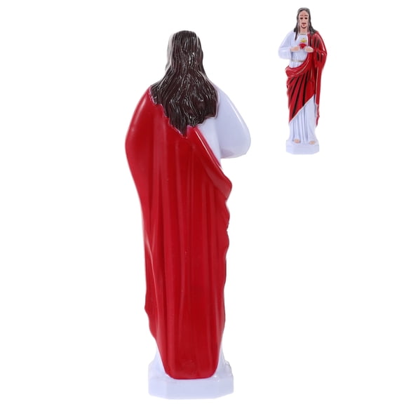 HOMEMAXS Church Decoration Simulation Gown Jesus Religious Figure Decoration Ornament