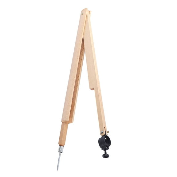 IFANLANDOR Beam Compass Iron Rubber for Students Math Teaching Tools 1Pcs 20.3x1.2x1.2in