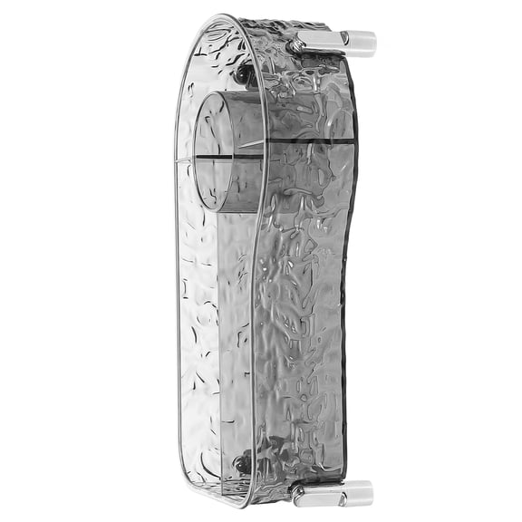 Clear Plastic Bin 4 Compartment Divided Art Supplies cosmetics Makeup Organizer Multiuse Storage Container For Vanity Bathroom Kitchen Office Craft