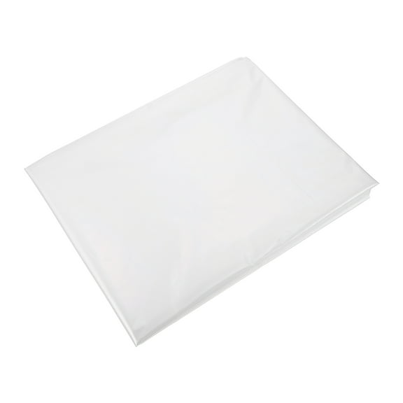 HOMEMAXS Clear Tarp Cover for Home High Light Transmittance Waterproof PE Material 10ft x 12ft