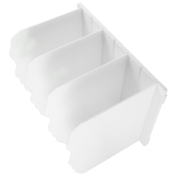 HOMEMAXS Closet Shelf Separator Rack Magazine Holder Divider Separators ...