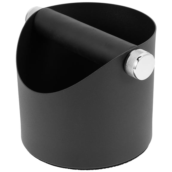 HOMEMAXS Coffee Bin Grounds Bucket Espresso Knock Box Station Organizer