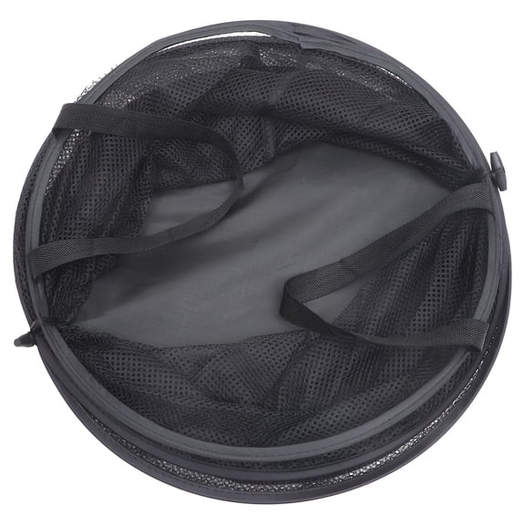 Minkissy Laundry Hamper Polyester Steel Wire 1Set 24X16X16In