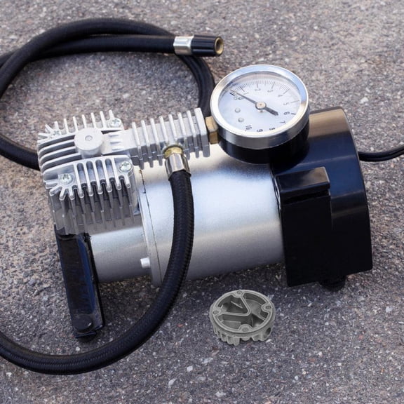 HOMEMAXS Compression Cylinder Head Mini Air Pump Cylinder Head Air Compressor Cylinder Head Portable Air Compressor Cylinder Head