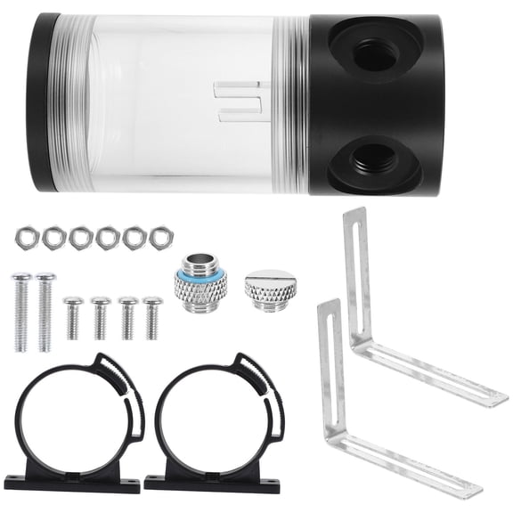 HOMEMAXS  Computer Water-cooled Transparent Cylindrical Tank