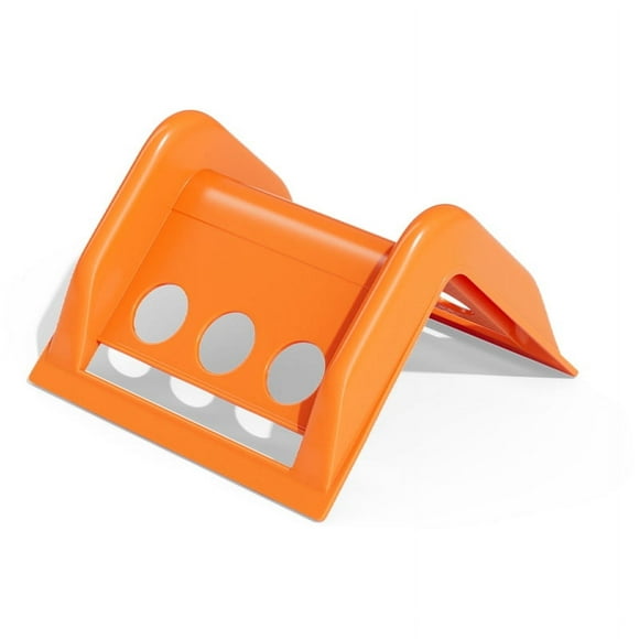 Corner Edge Protectors Loads Plastic Board Flatbed Edge Protectors For Tie-Down Ratchet And Cam Straps Tie Downs On Flatbed Trailers Orange