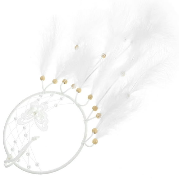 HOMEMAXS Cotton Thread Dream Catcher Wall Hanging Plumage Dream Catcher for Bedroom