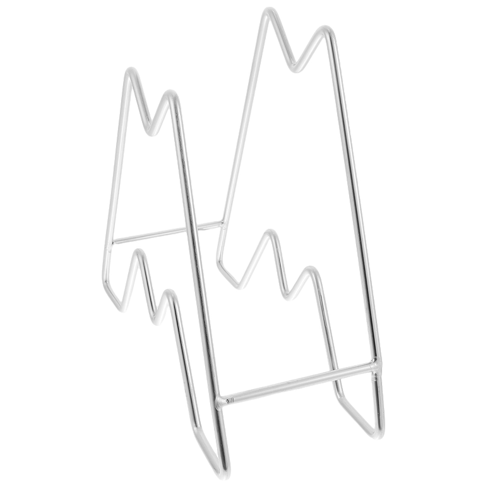 HOMEMAXS Countertop Cuting Board Stand Stainless Steel Pot Lid Holder ...