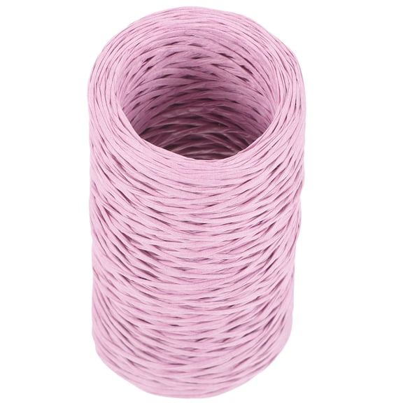 jojofuny Diy Cord Rope Iron Wire Woven Rope 1 Roll 9.5x3.9in 1mm Diameter 50M Length Fabric