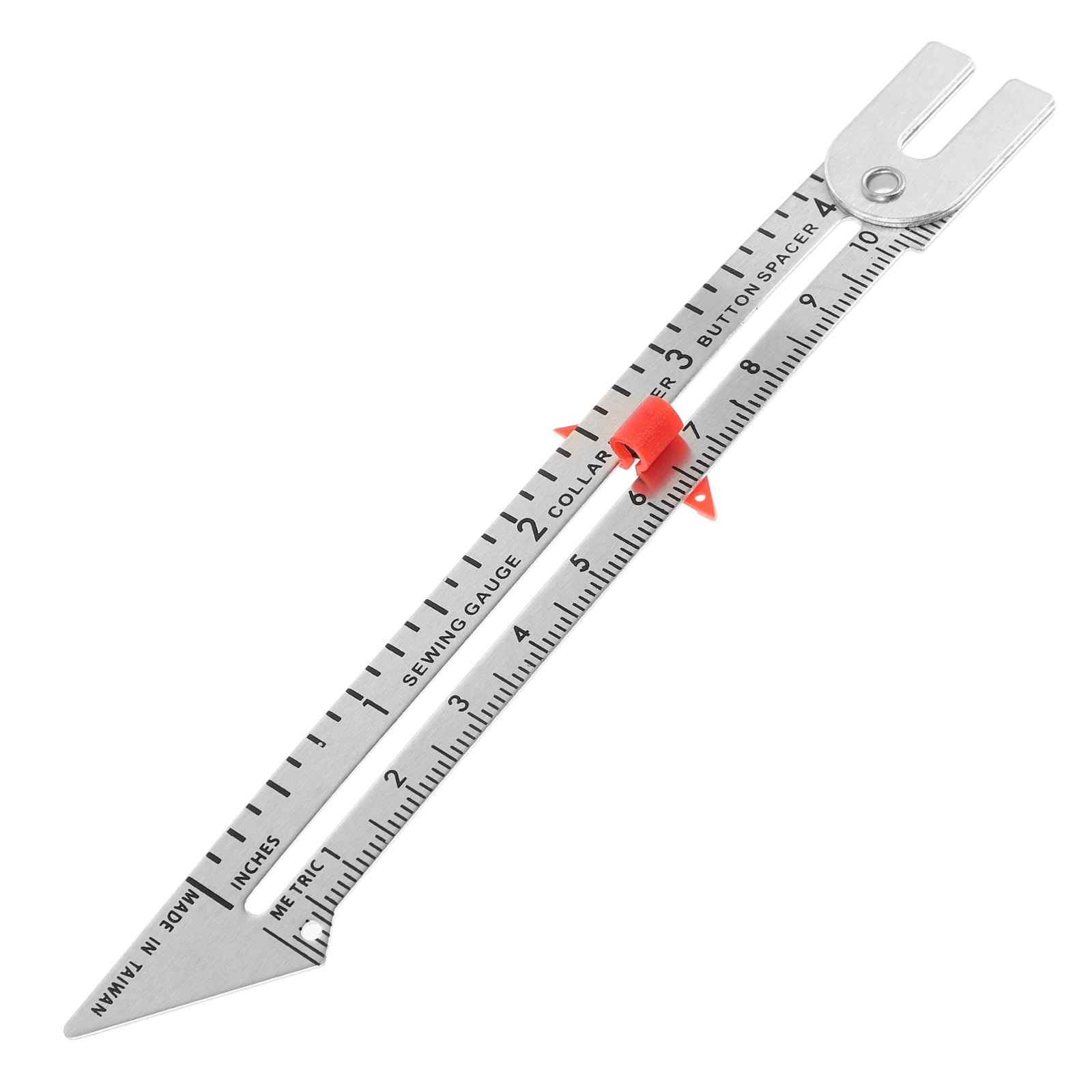 Push Pin Measuring Ruler HOMEMAXS Crafting Quilting Ruler Measuring Sewing Gauge Pins Hemmer ...