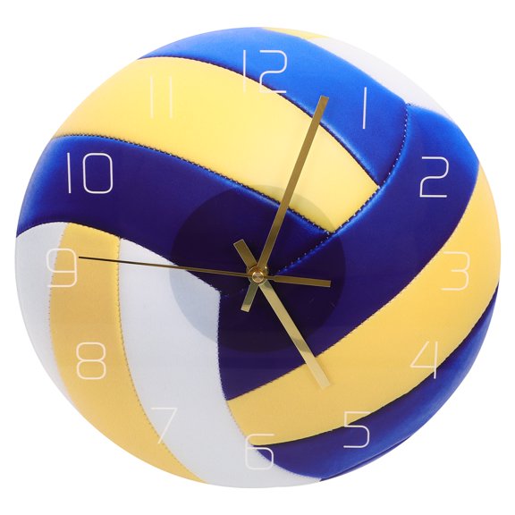 HOMEMAXS Creative Ball Design Wall Clock for Home Decor with Acrylic Material and Mute inch