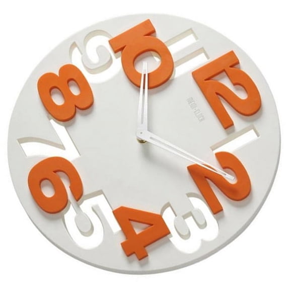 HOMEMAXS Creative Round Wall Clock Clocks Oversized Decorative Home Office