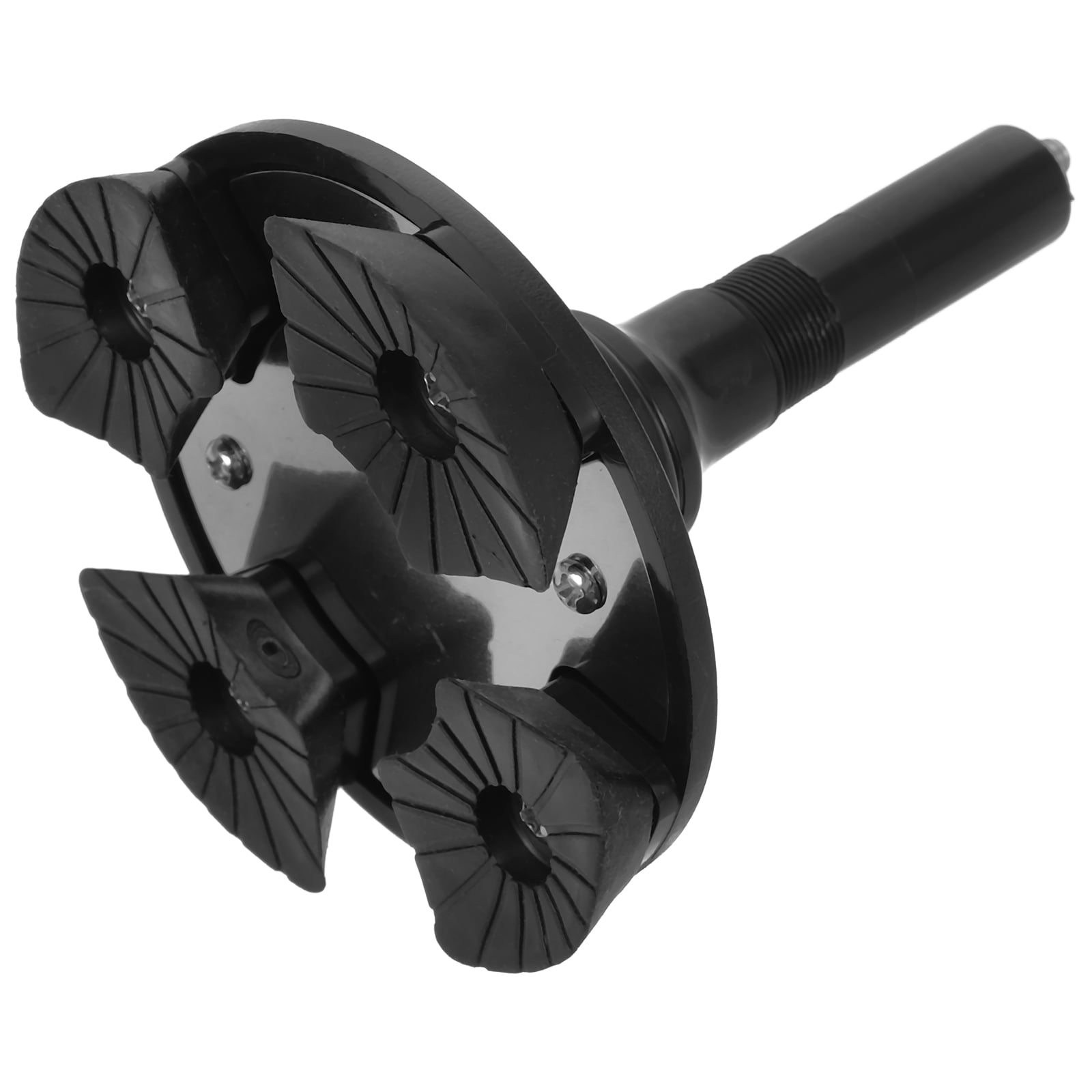 HOMEMAXS Crutches for The Elderly Stick Tip Pan Para Hiking Sugar Cane Black