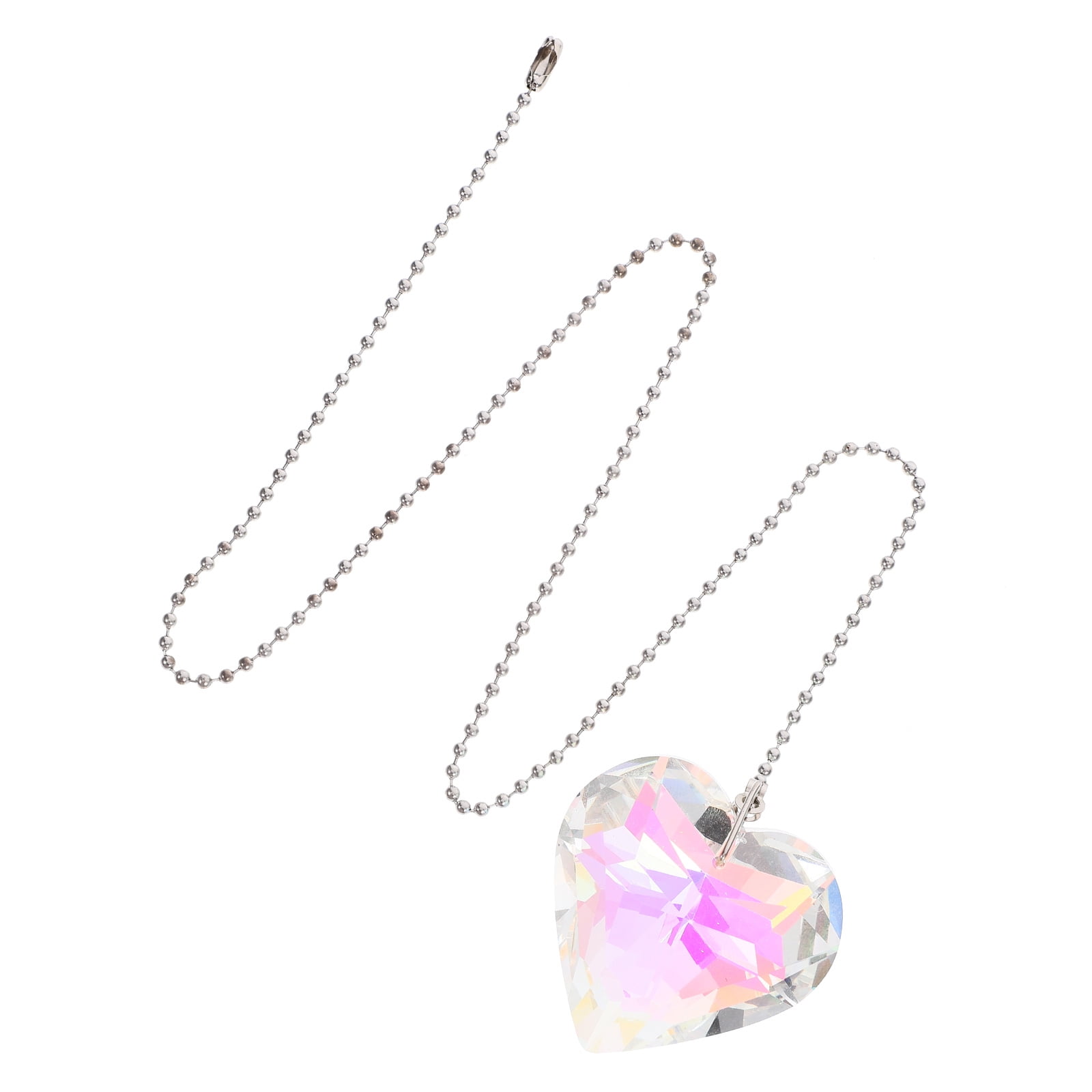 HOMEMAXS Crystal Chain Cord Bathroom Light Pull Pendant Lights Ceiling ...