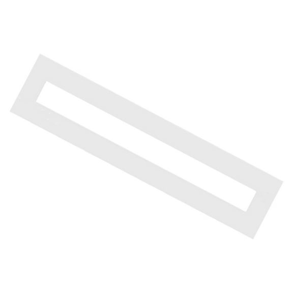 HOMEMAXS  Curb Painting Kit Parking Lot Line Stencil Foldable Striped Earth White