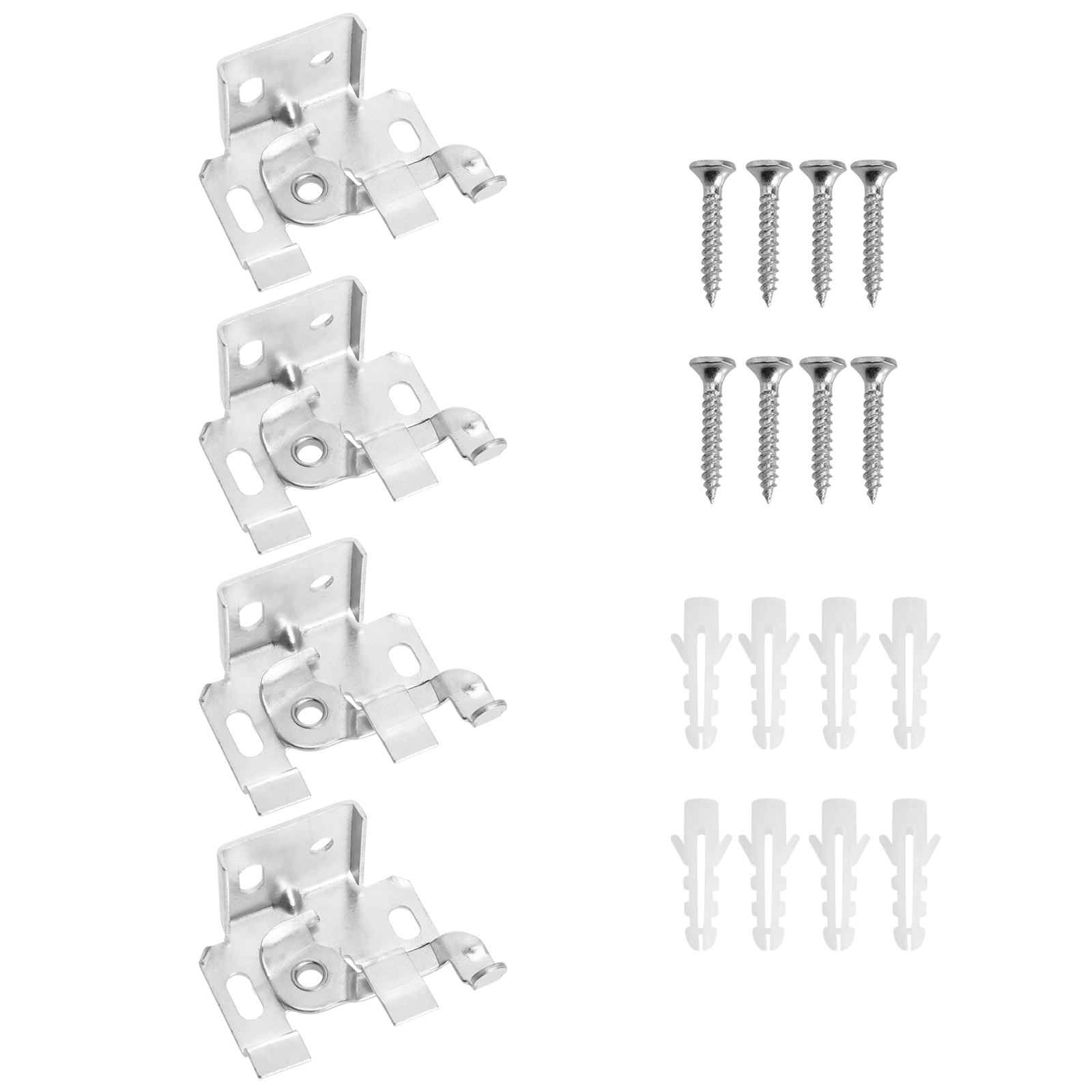 HOMEMAXS Curtain Fixing Parts Mini Blind Brackets Track Holder