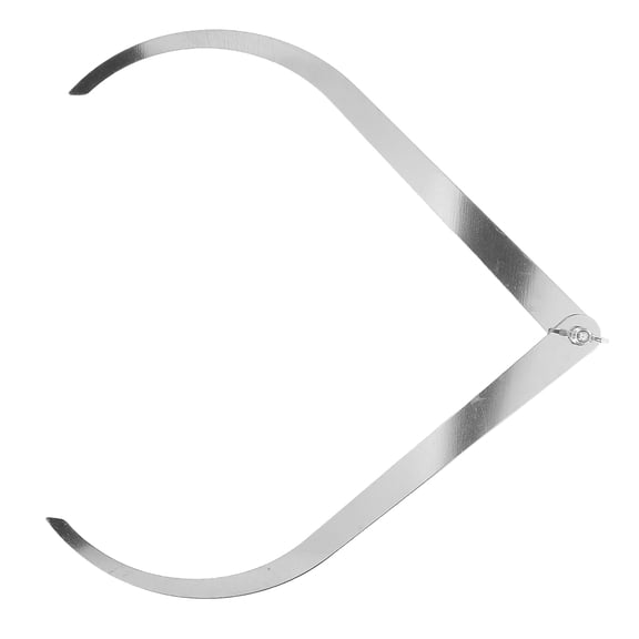 BEADCEST Clay Molding Caliper with Curved Legs, Precision Measuring Tool for Crafting and Sculpting, 1 Piece